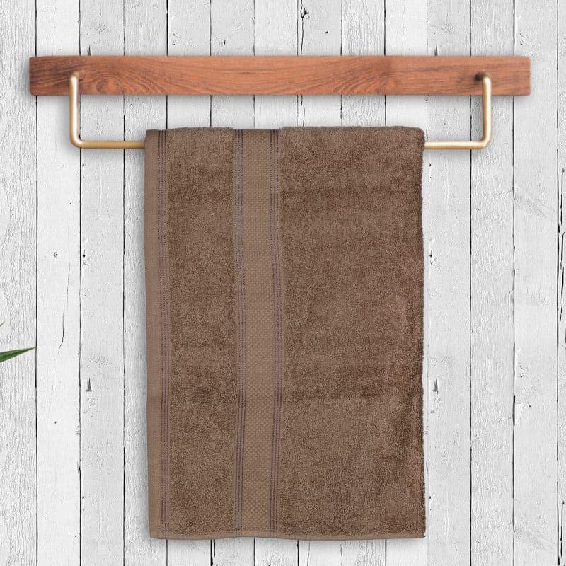 Buy Ziggy Bath Towel - Coffee Bath Towels from Vaaree