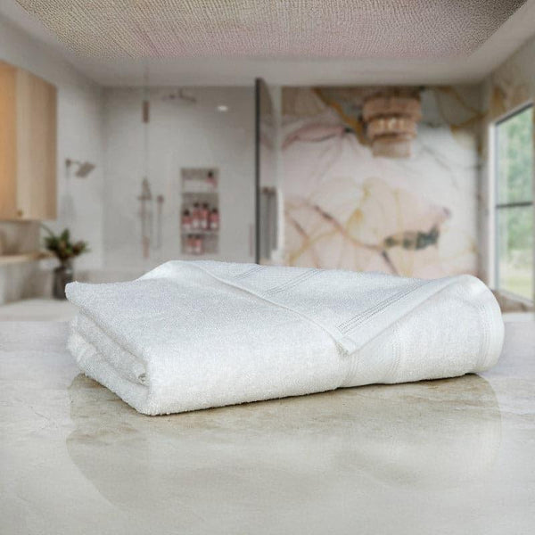 Buy Bath Towels - Ziggy Bath Towel - White at Vaaree online