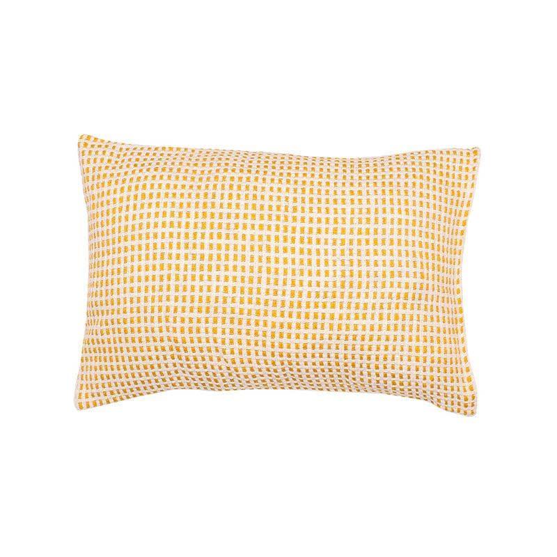 Buy Girnar Bedcover With Pillow Cover - Yellow Bedcovers from Vaaree