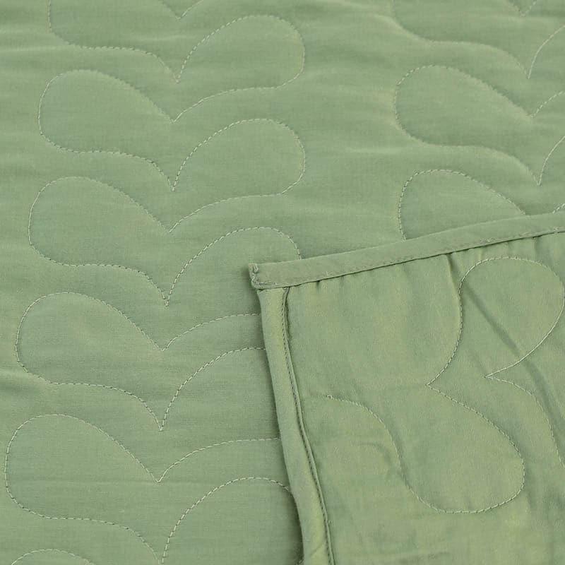 Buy Satsar Bedcover - Green Bedcovers from Vaaree