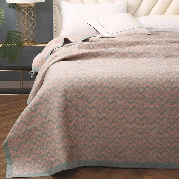 Buy Ziba Printed Bedcover Bedcovers from Vaaree