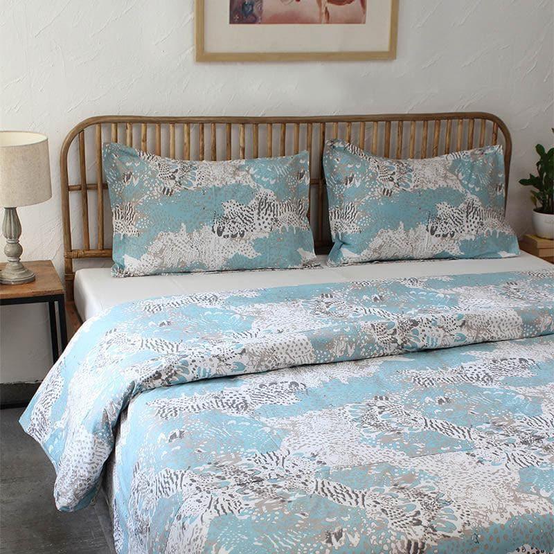 Buy Mashak Bedding Set - Blue Bedding Set from Vaaree