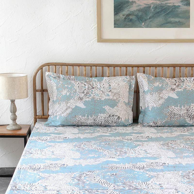 Buy Mashak Bedding Set - Blue Bedding Set from Vaaree