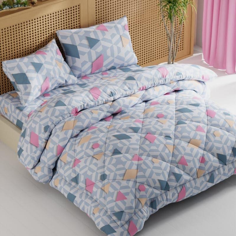 Buy Hitaishi Geometric Bedding Set Bedding Set from Vaaree