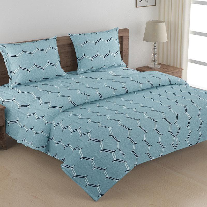 Buy Laksha Bedding Set - Blue Bedding Set from Vaaree