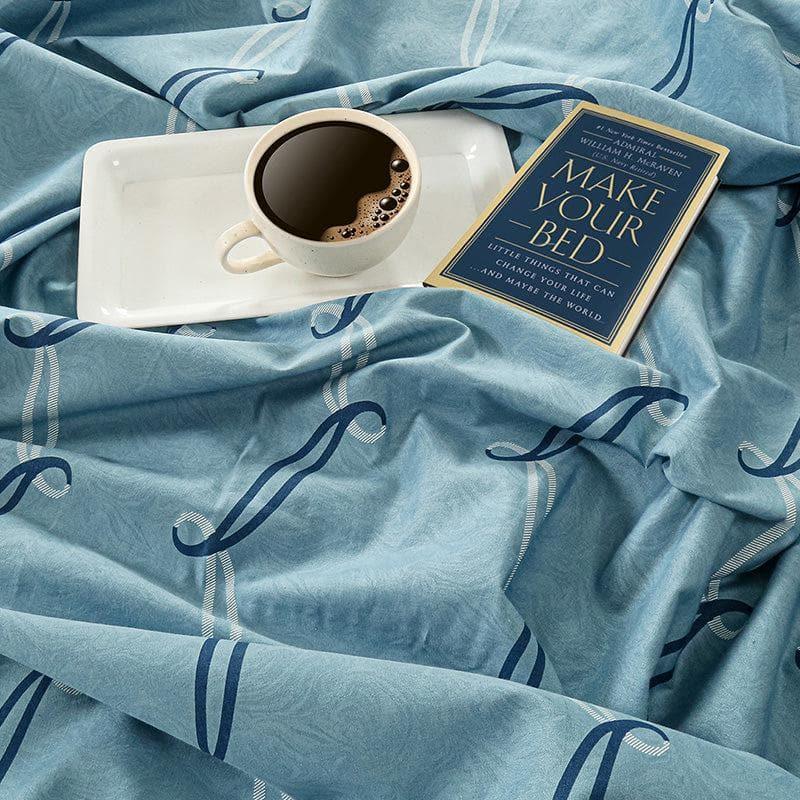 Buy Laksha Bedding Set - Blue Bedding Set from Vaaree