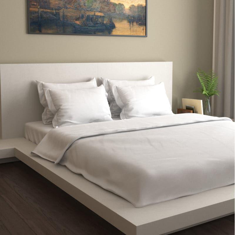 Buy Simply Solids Bedding Set - White Bedding Set from Vaaree