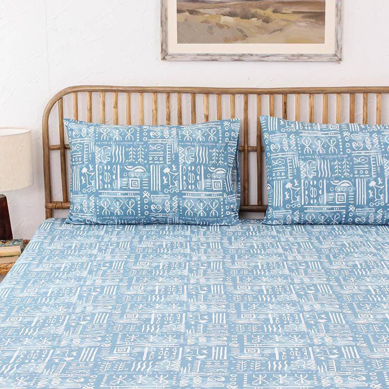 Buy Snuggle Soft Duvet Cover Bedding Set - Blue Bedding Set from Vaaree