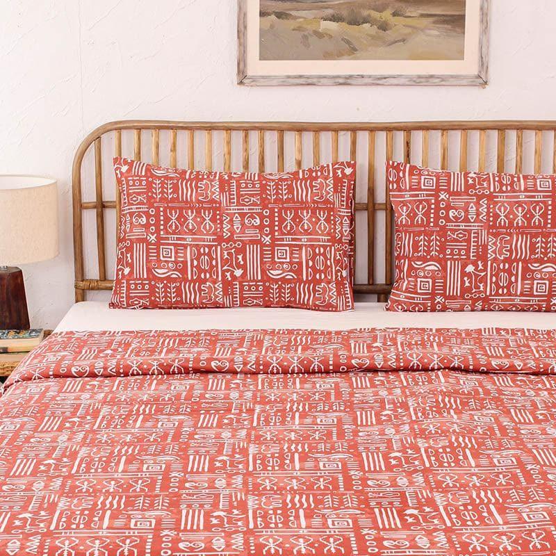 Bedding Set - Snuggle Soft Duvet Cover Bedding Set - Red