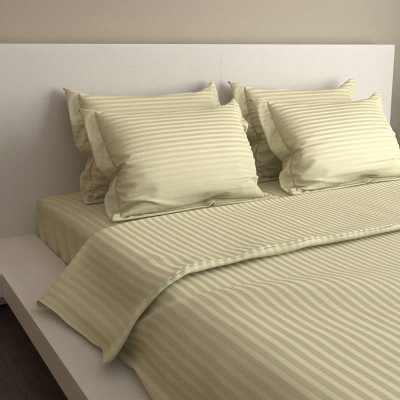 Buy Solid Vibe Bedding Set - Ivory Bedding Set from Vaaree