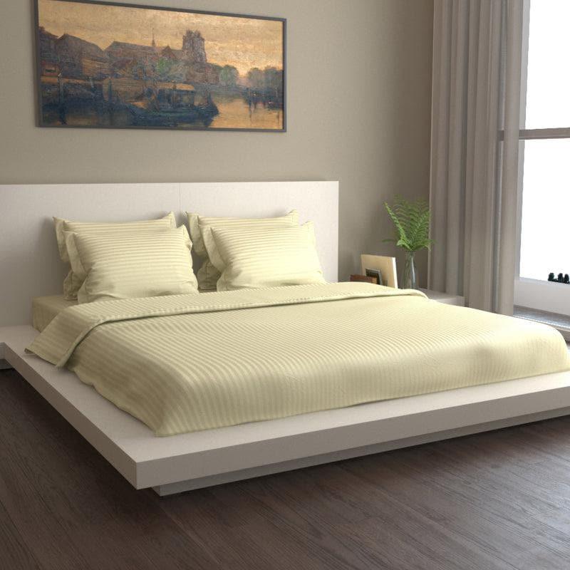 Buy Solid Vibe Bedding Set - Ivory Bedding Set from Vaaree