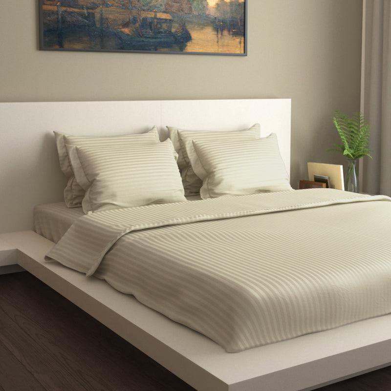 Buy Solid Vibe Bedding Set - Pearl Bedding Set from Vaaree