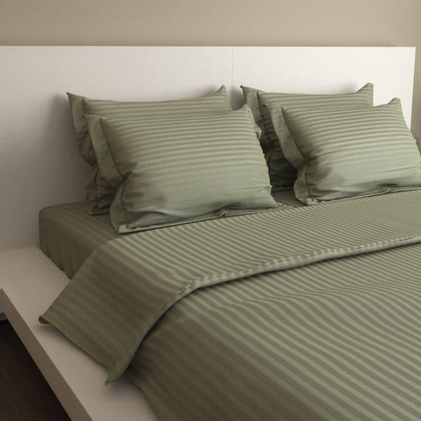 Buy Solid Vibe Bedding Set - Silver Bedding Set from Vaaree