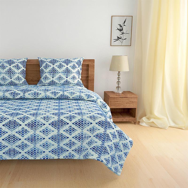 Buy Viola Elegance Bedding Set - Blue Bedding Set from Vaaree