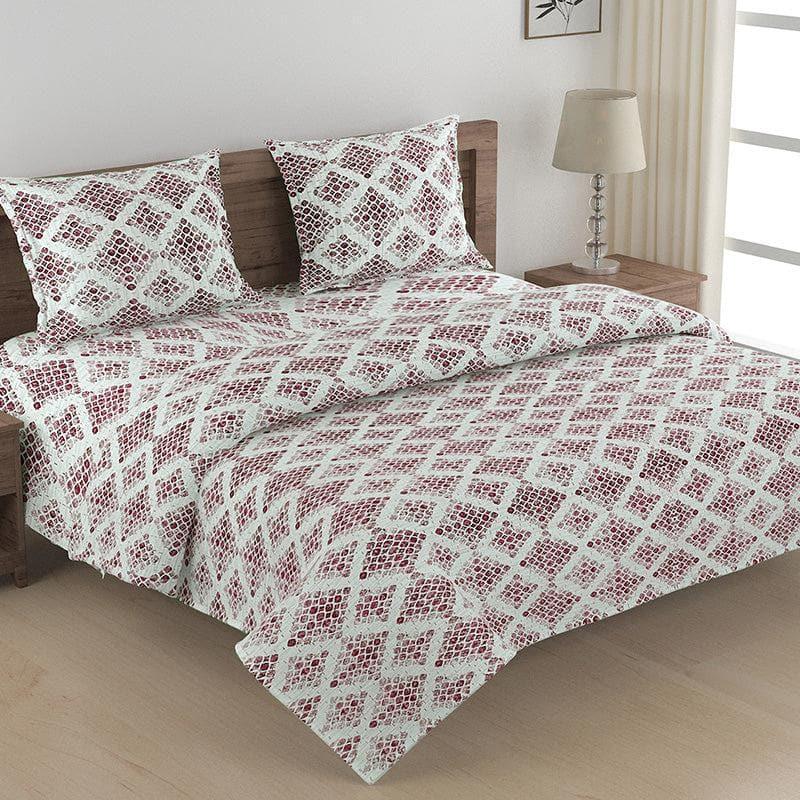 Buy Viola Elegance Bedding Set - Purple Bedding Set from Vaaree