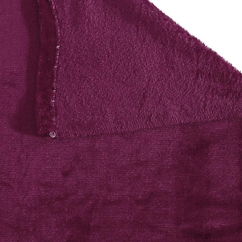 Buy Winterscape Bedding Set - Plum Bedding Set from Vaaree