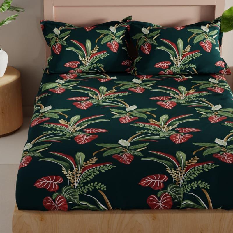 Buy Adra Floral Bedsheet Bedsheets from Vaaree