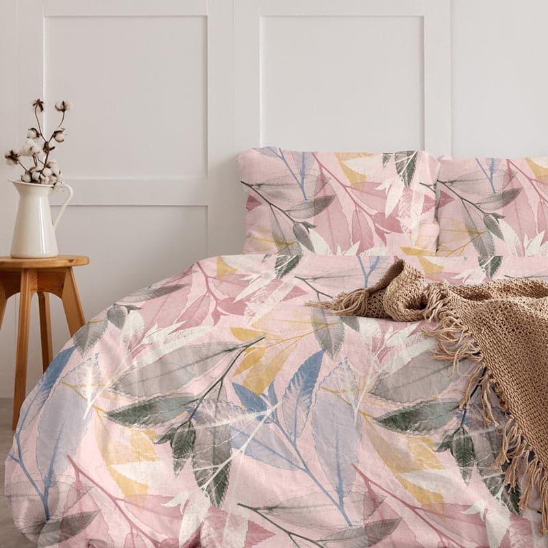 Buy Bedsheet - Agatha Spring Bedsheet - Pastel Pink at Vaaree online