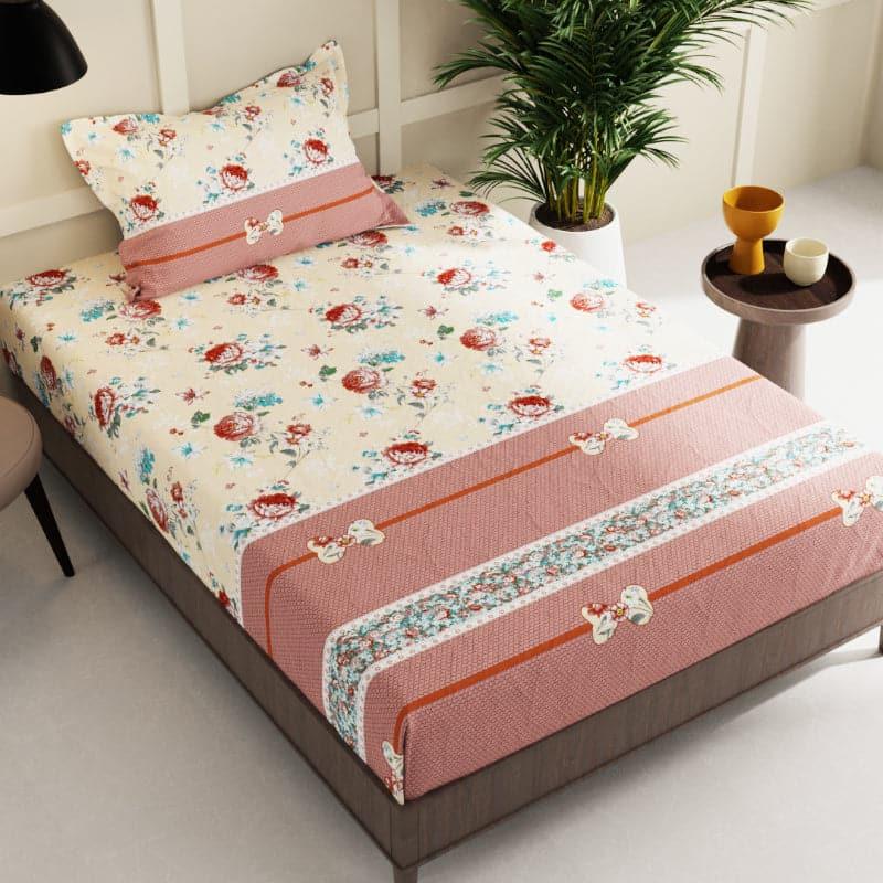 Buy Birda Floral Bedsheet Bedsheets from Vaaree