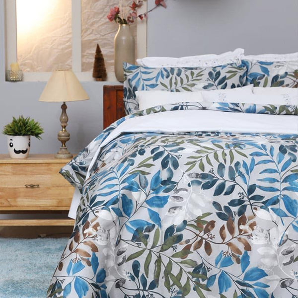 Buy Bloomscape Glam Bedsheet Bedsheets from Vaaree