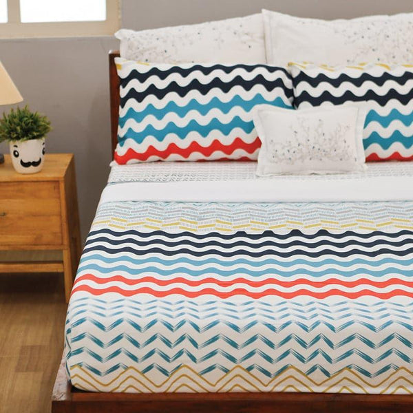 Bedsheets - Bruva Wavy Bedsheet