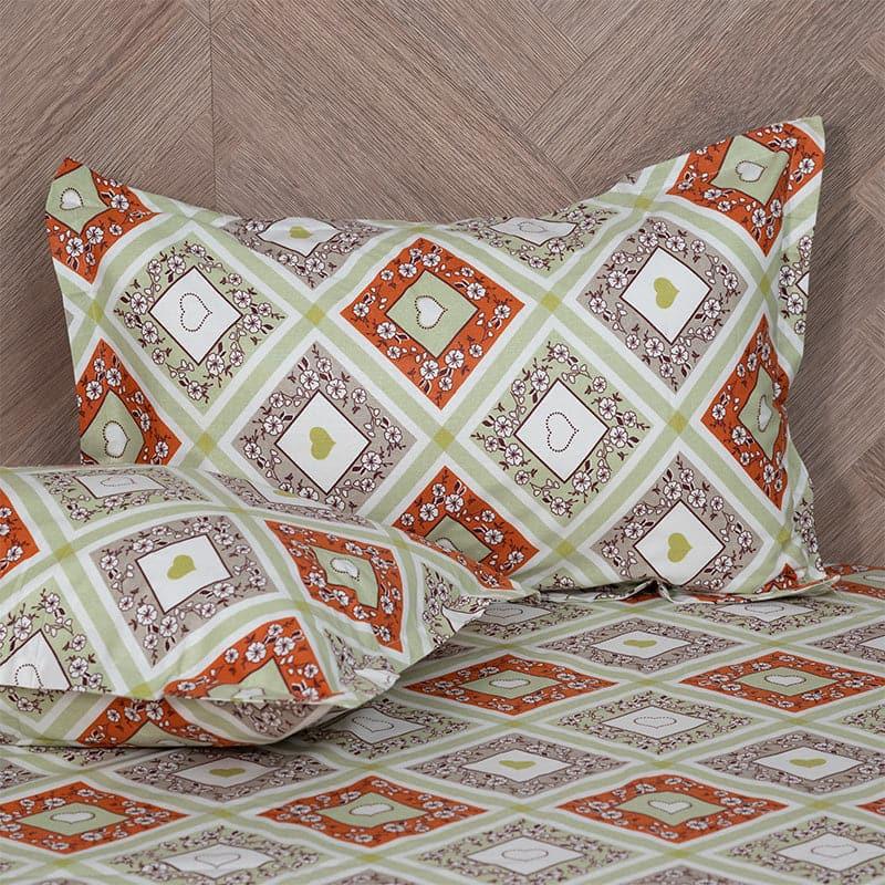 Buy Chakra Ethnic Bedsheet - Green Bedsheets from Vaaree