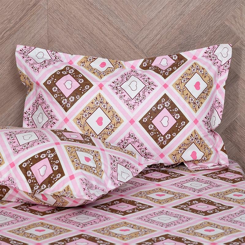 Buy Chakra Ethnic Bedsheet - Pink Bedsheets from Vaaree