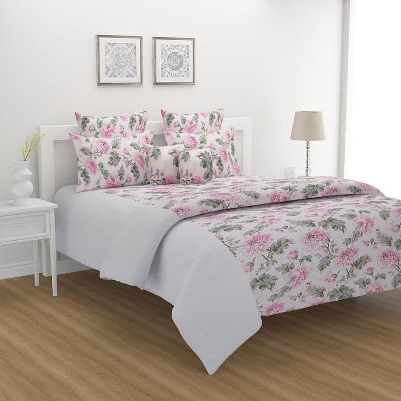 Buy Dahlia Love Floral Bedsheet Bedsheets from Vaaree