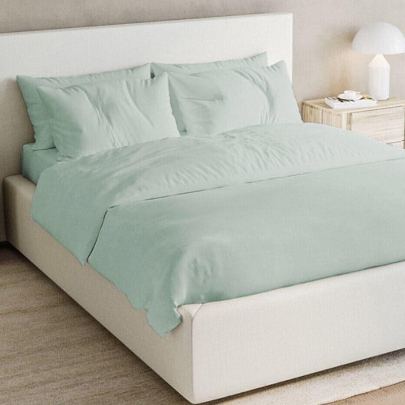 Bedsheets - Freyda Solid Bedsheet - Mint