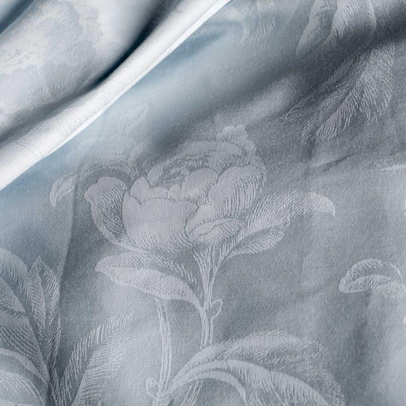 Buy Fruva Floral Bedsheet - Pale Blue Bedsheets from Vaaree