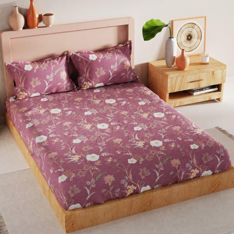 Buy Gushara Floral Bedsheet Bedsheets from Vaaree