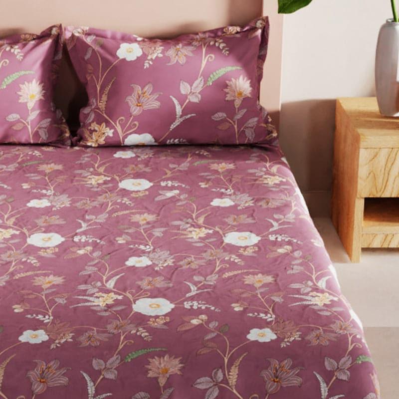 Buy Gushara Floral Bedsheet Bedsheets from Vaaree