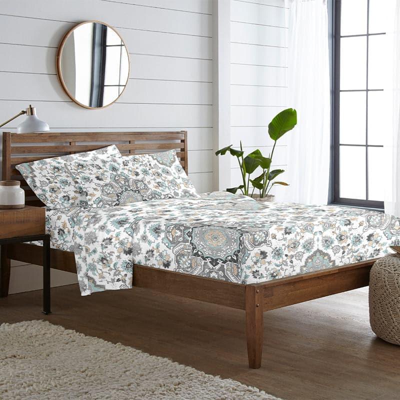 Buy Hildo Floral Bedsheet Bedsheets from Vaaree