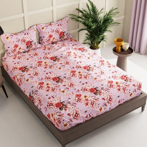 Buy Iboka Floral Bedsheet Bedsheets from Vaaree