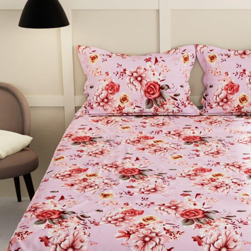 Buy Iboka Floral Bedsheet Bedsheets from Vaaree