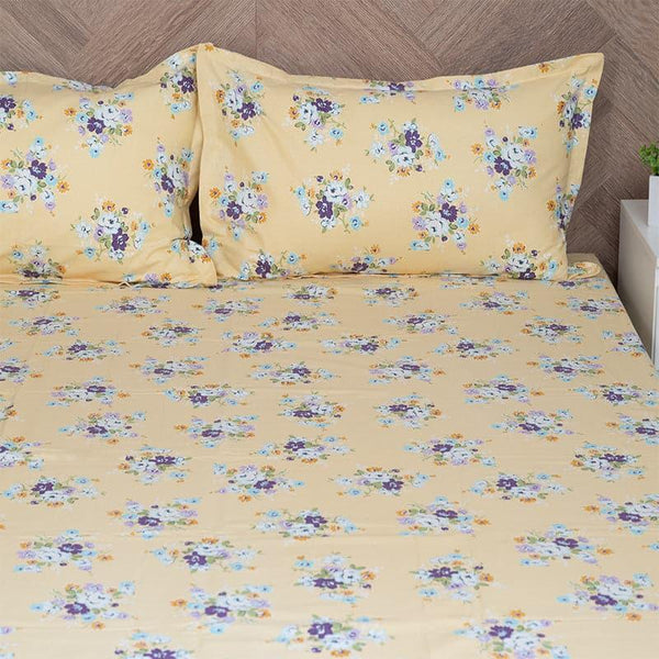 Buy Ivasa Floral Bedsheet Bedsheets from Vaaree