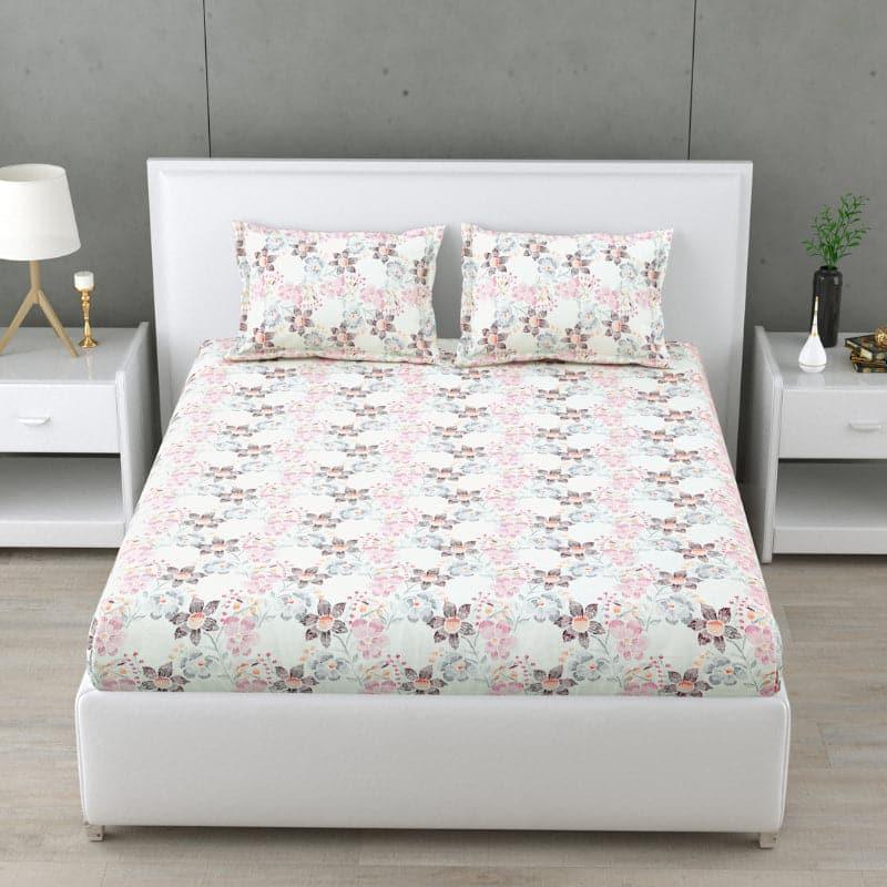 Buy Jessamy Floral Bedsheet Bedsheets from Vaaree