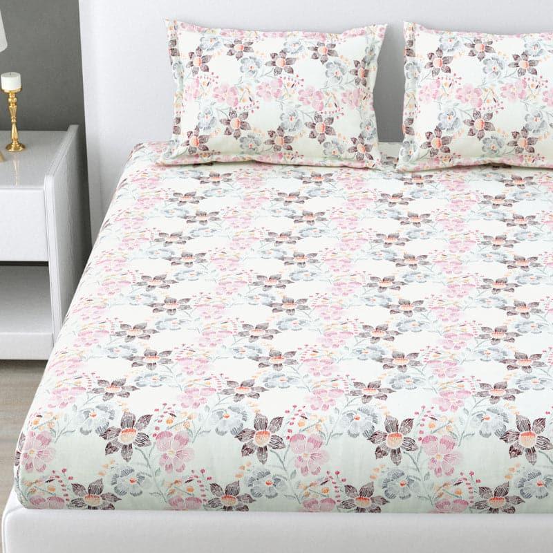 Buy Jessamy Floral Bedsheet Bedsheets from Vaaree