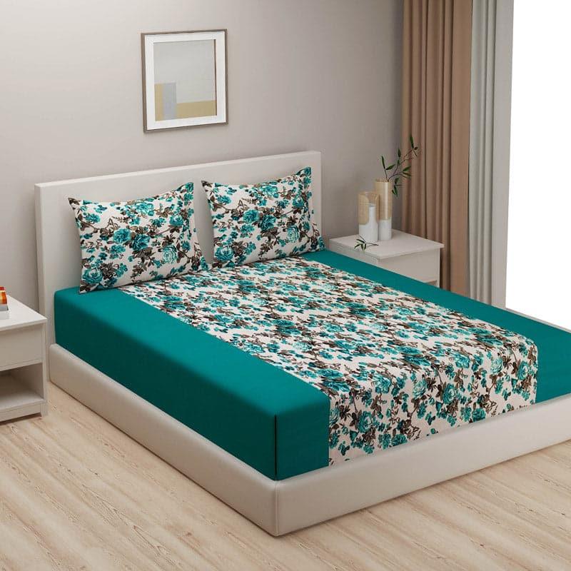 Buy Lorela Floral Bedsheet Bedsheets from Vaaree