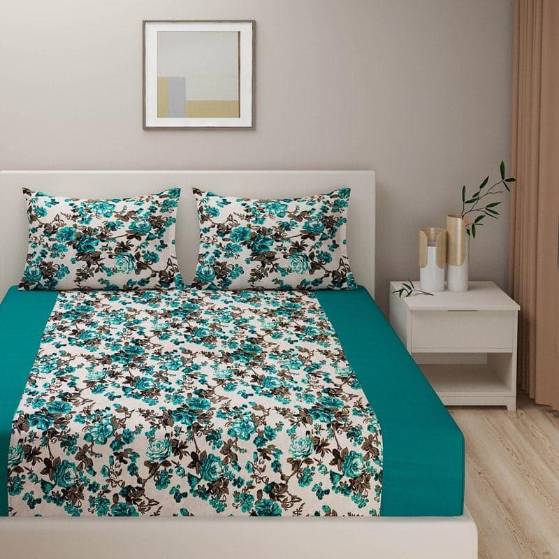 Buy Lorela Floral Bedsheet Bedsheets from Vaaree