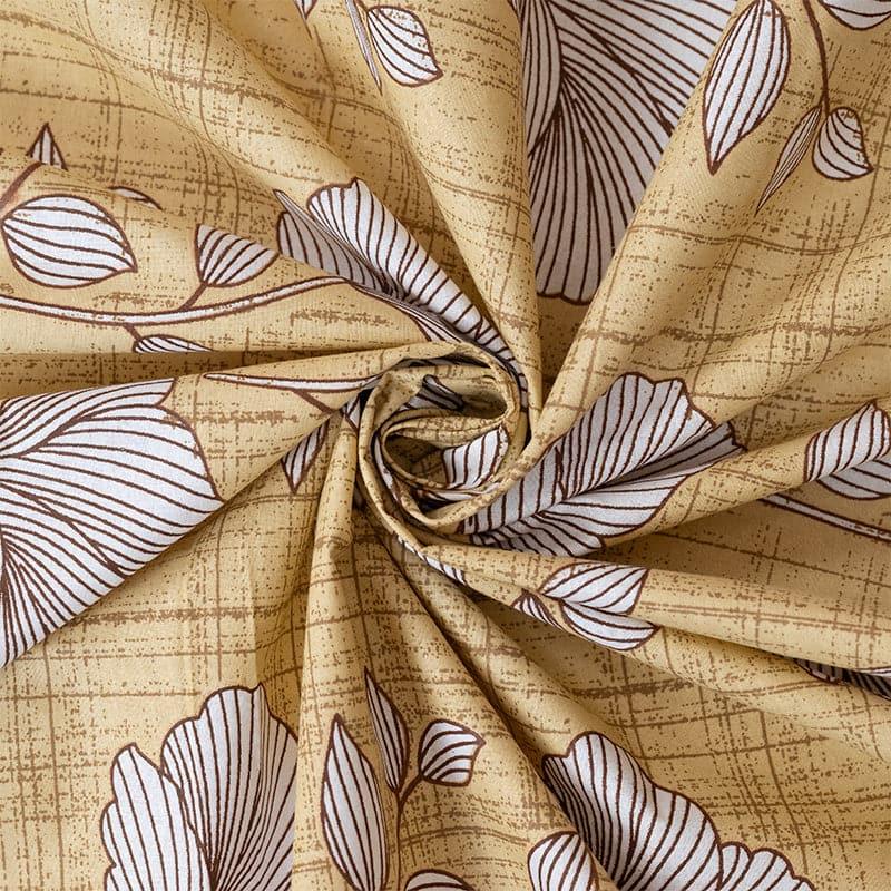 Buy Manora Floral Bedsheet - Yellow Bedsheets from Vaaree