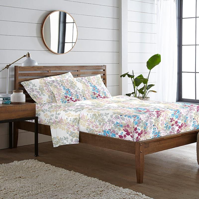 Buy Manya Floral Bedsheet Bedsheets from Vaaree