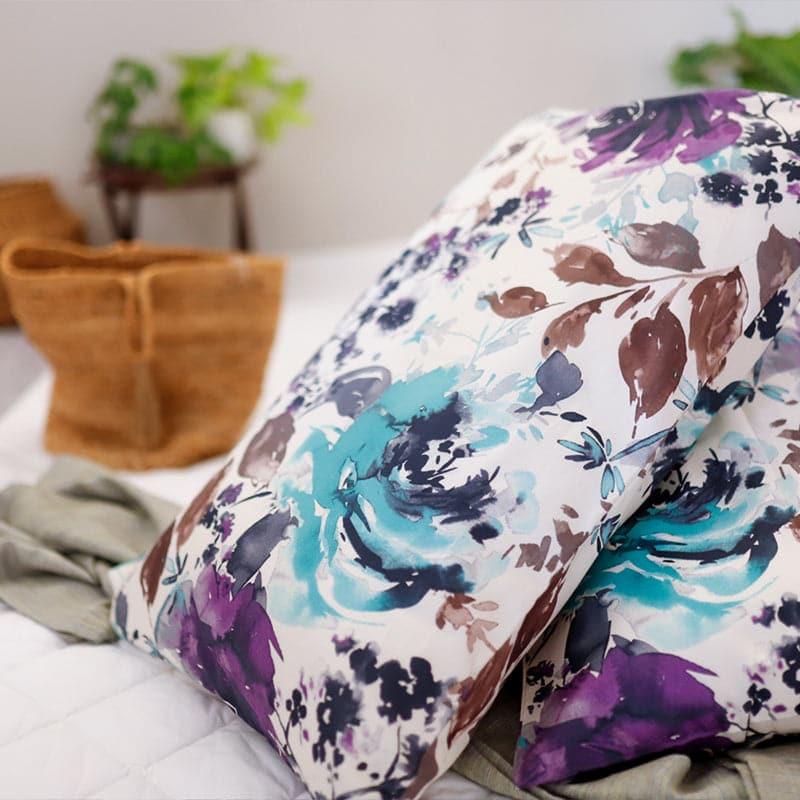 Buy Meda Peony Bedsheet Bedsheets from Vaaree