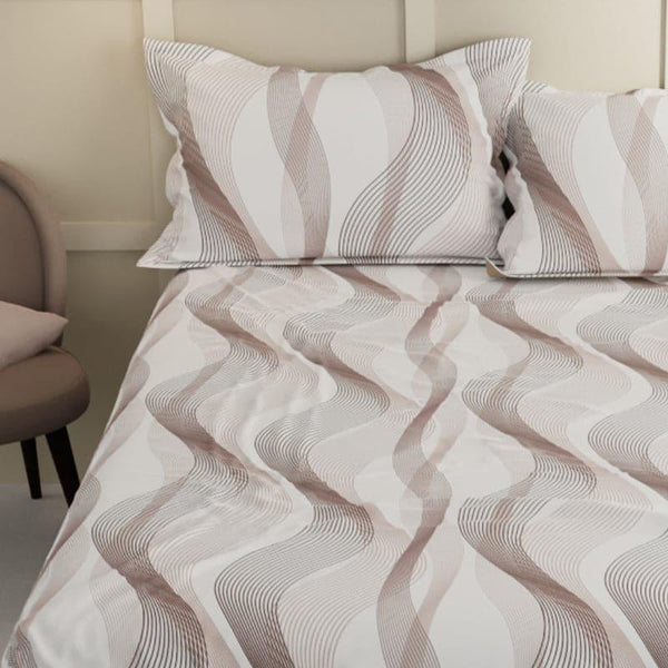 Buy Nima Wave Bedsheet Bedsheets from Vaaree