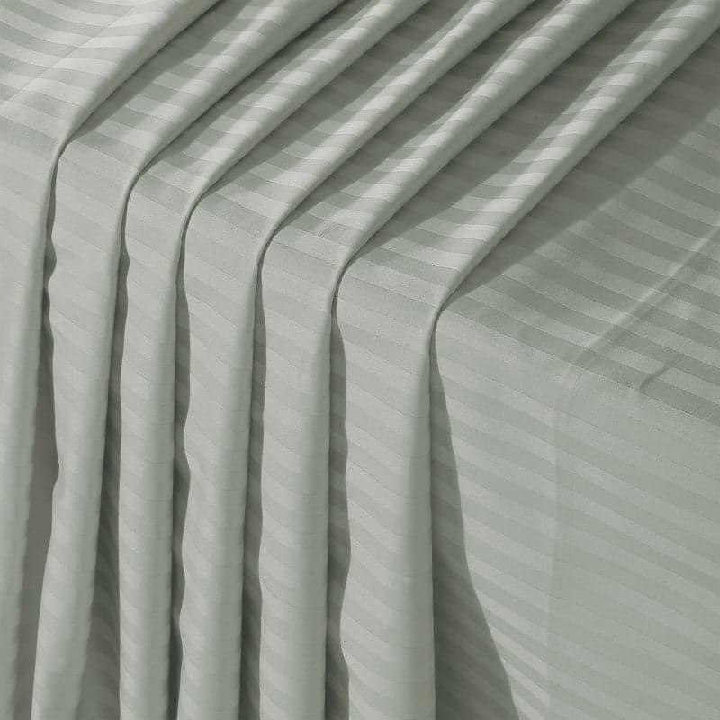 Buy Bedsheet - Romer Stripe Bedsheet - Grey at Vaaree online