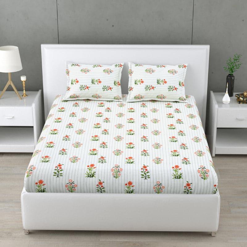 Buy Rosen Floral Bedsheet Bedsheets from Vaaree