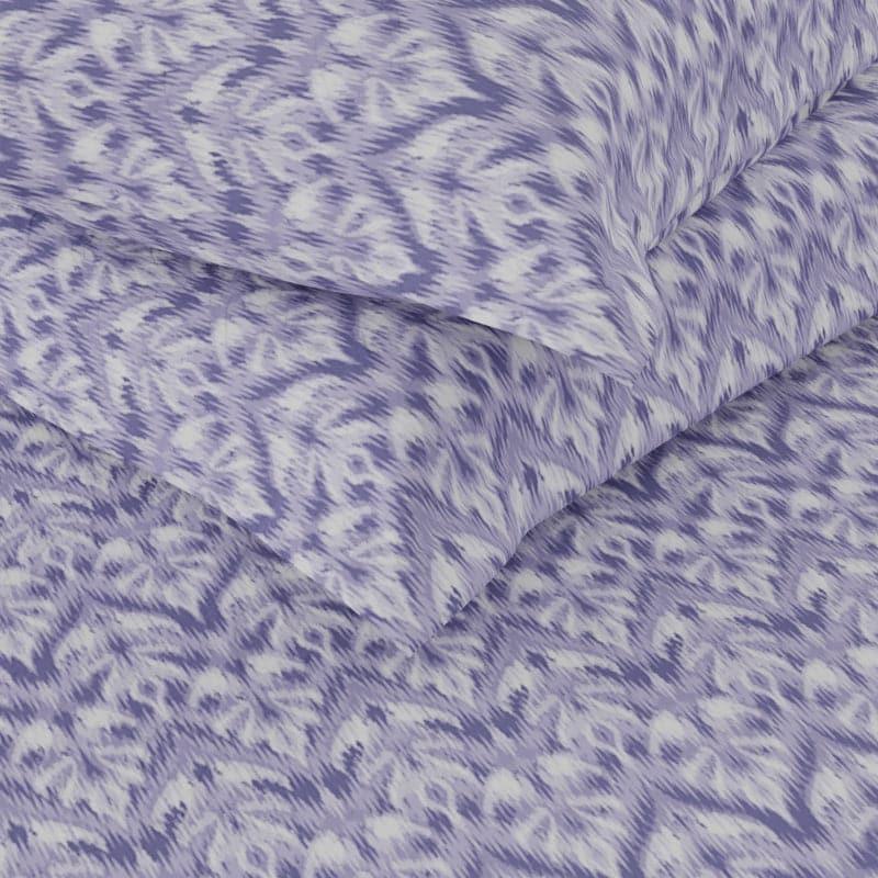 Buy Rovaz Floral Bedsheet - Purple Bedsheets from Vaaree