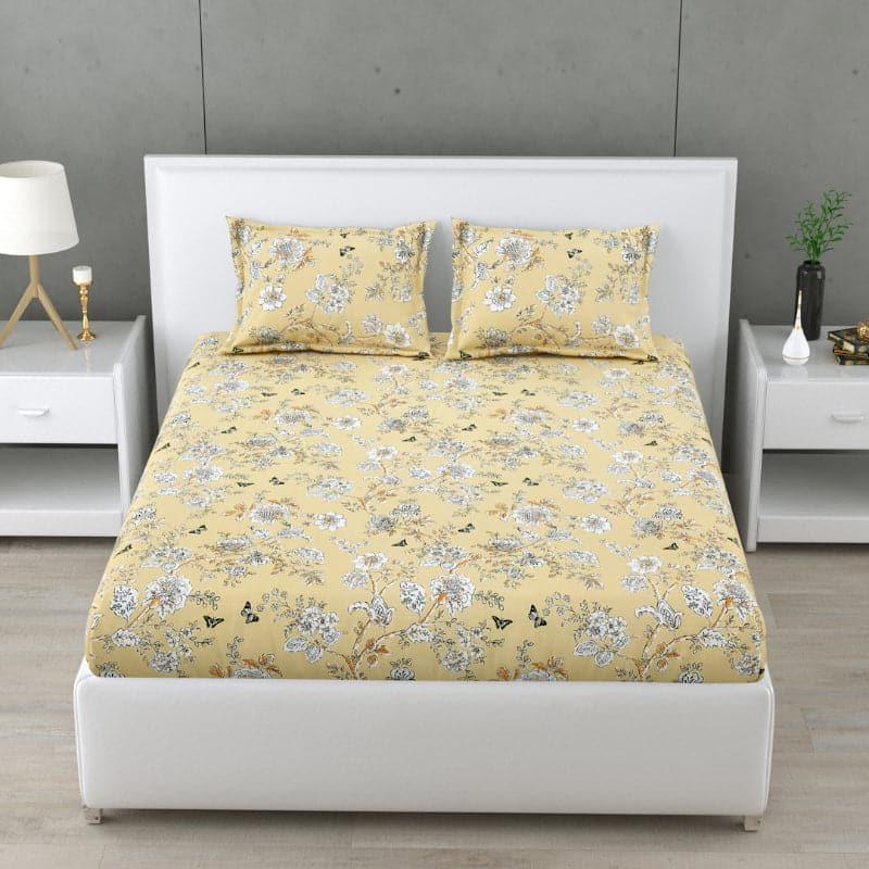 Buy Soleli Floral Bedsheet Bedsheets from Vaaree