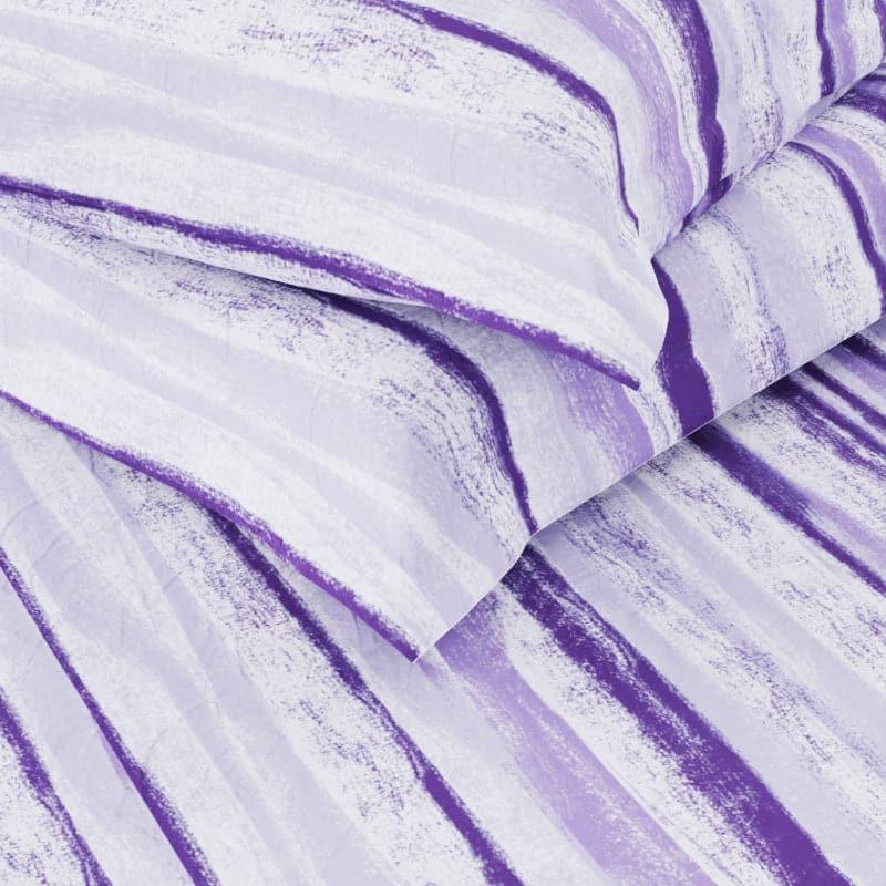 Buy Yasa Wave Bedsheet - Purple Bedsheets from Vaaree