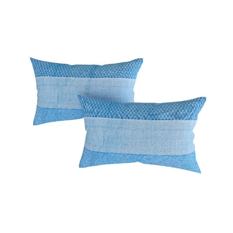 Buy Yela Pastel Stripe Bedsheet - Blue Bedsheets from Vaaree